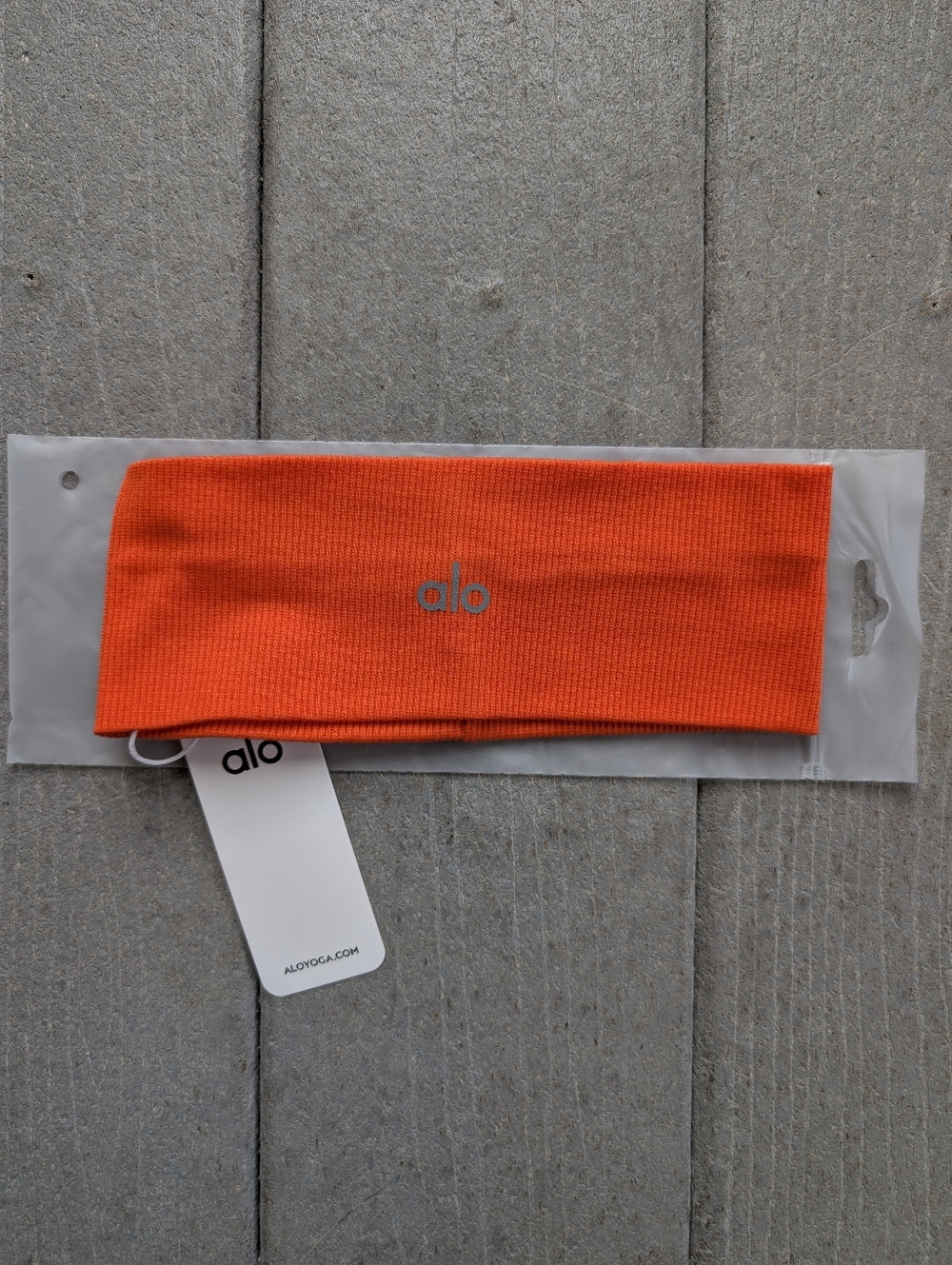 Alo Yoga Headband Neon Orange